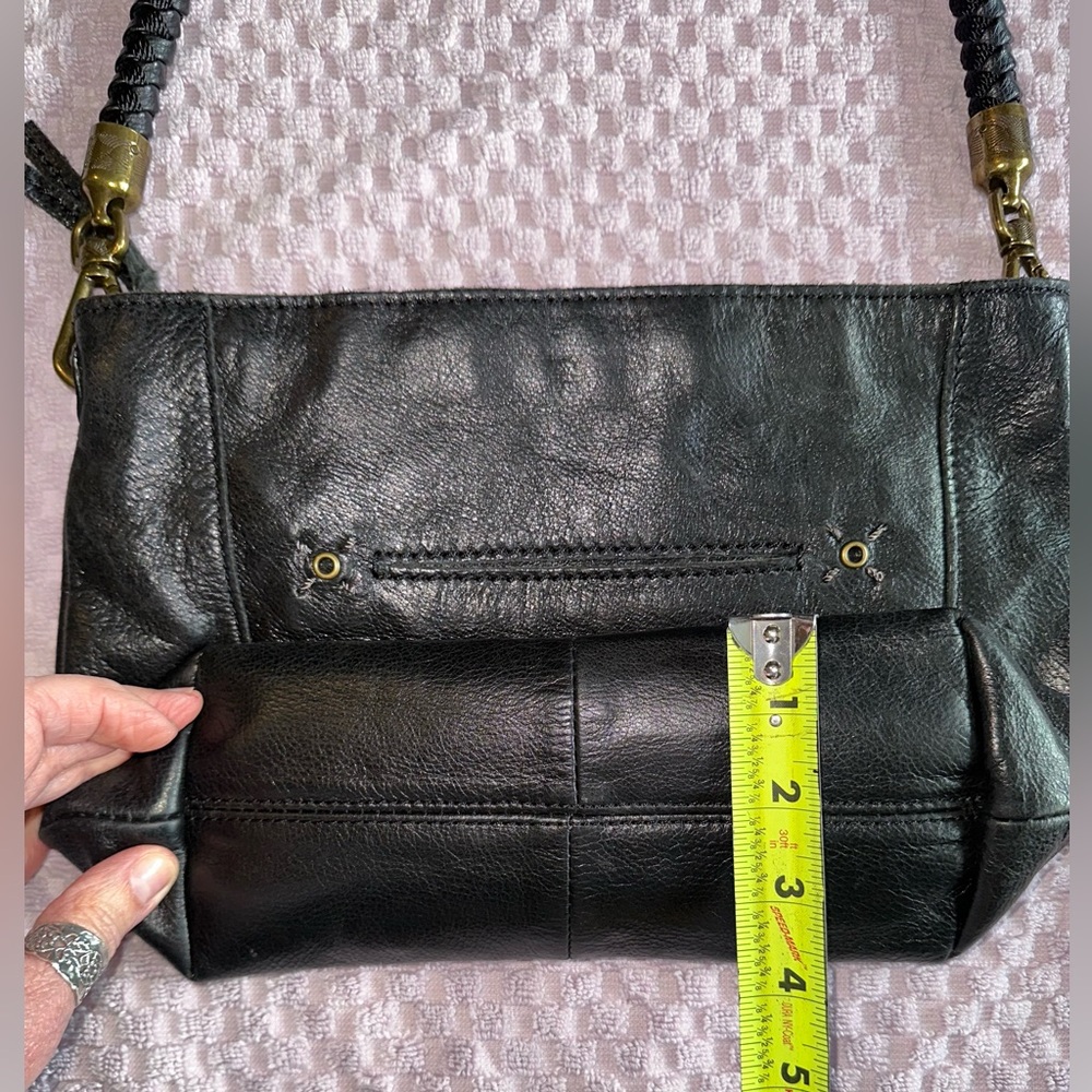 The Sak black leather shoulder bag EUC - Picture 5 of 8
